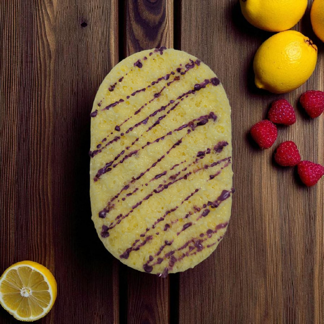 Lemon & Raspberry - Soap Sponge