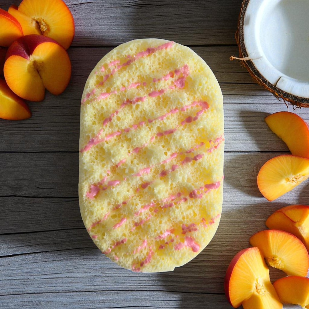Peach & Coconut - Soap Sponge