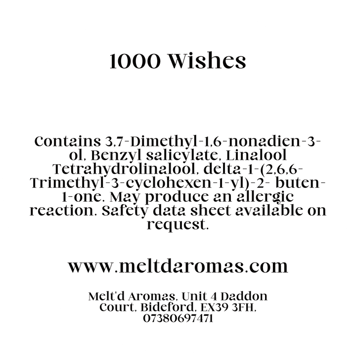 1000 Wishes - Wax Melt