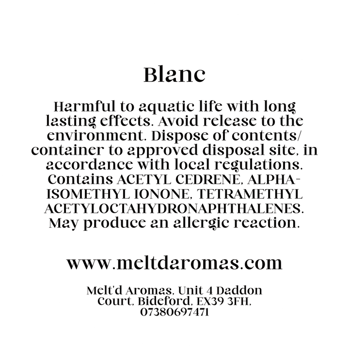 Blanc - Wax Melt