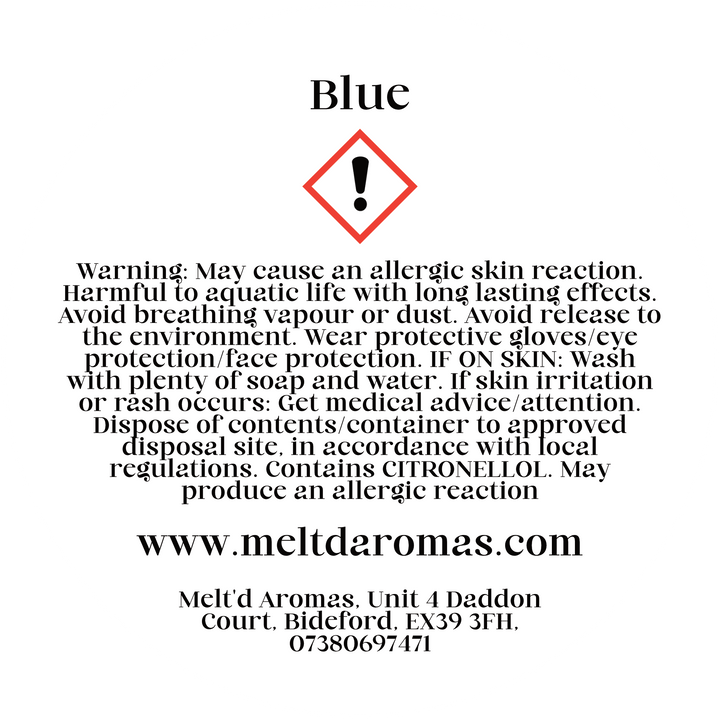 Blue - Wax Melt