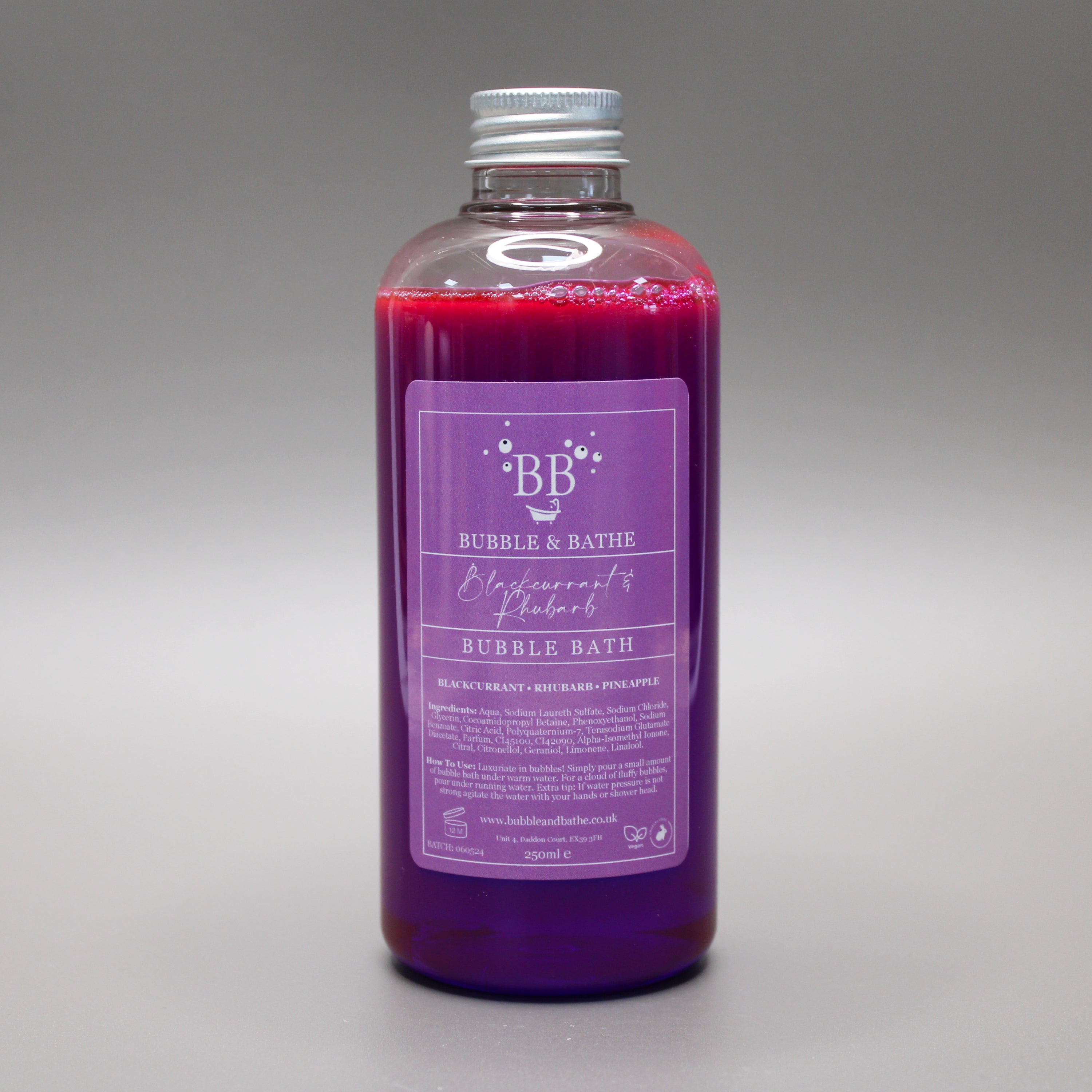 Blackcurrant & Rhubarb - Bubble Bath