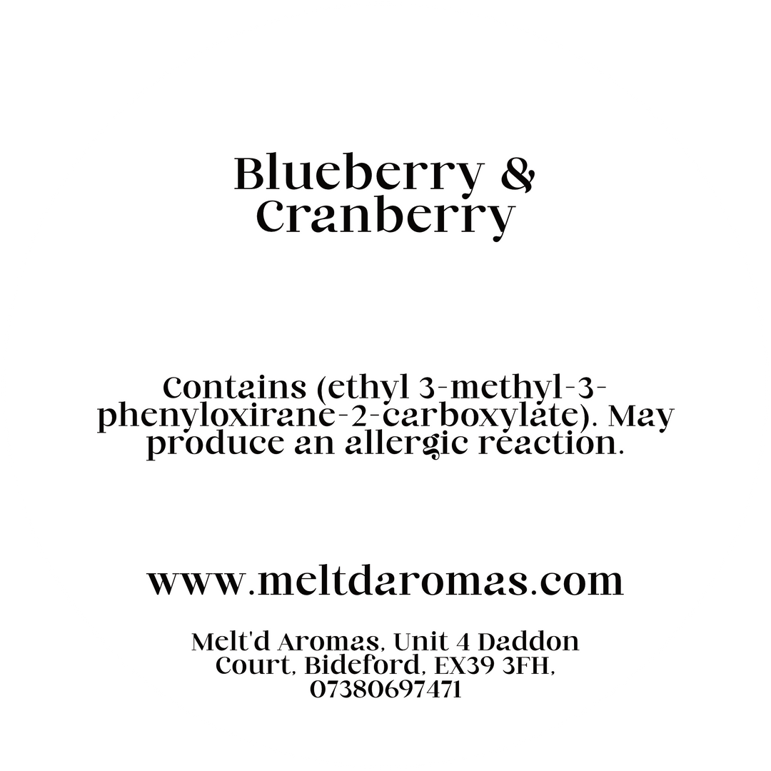 Blueberry & Cranberry - Wax Melt