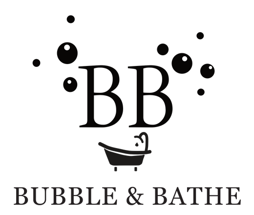 bubble and bathe logo with transparent background