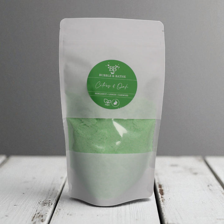 Citrus & Oak - Bath Bomb Dust