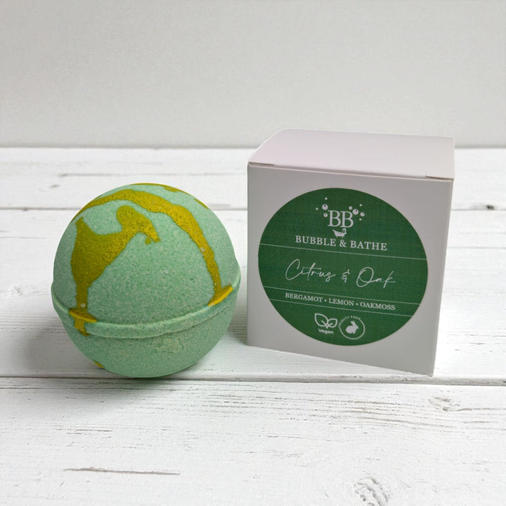 Citrus & Oak - Jumbo Bath Bomb