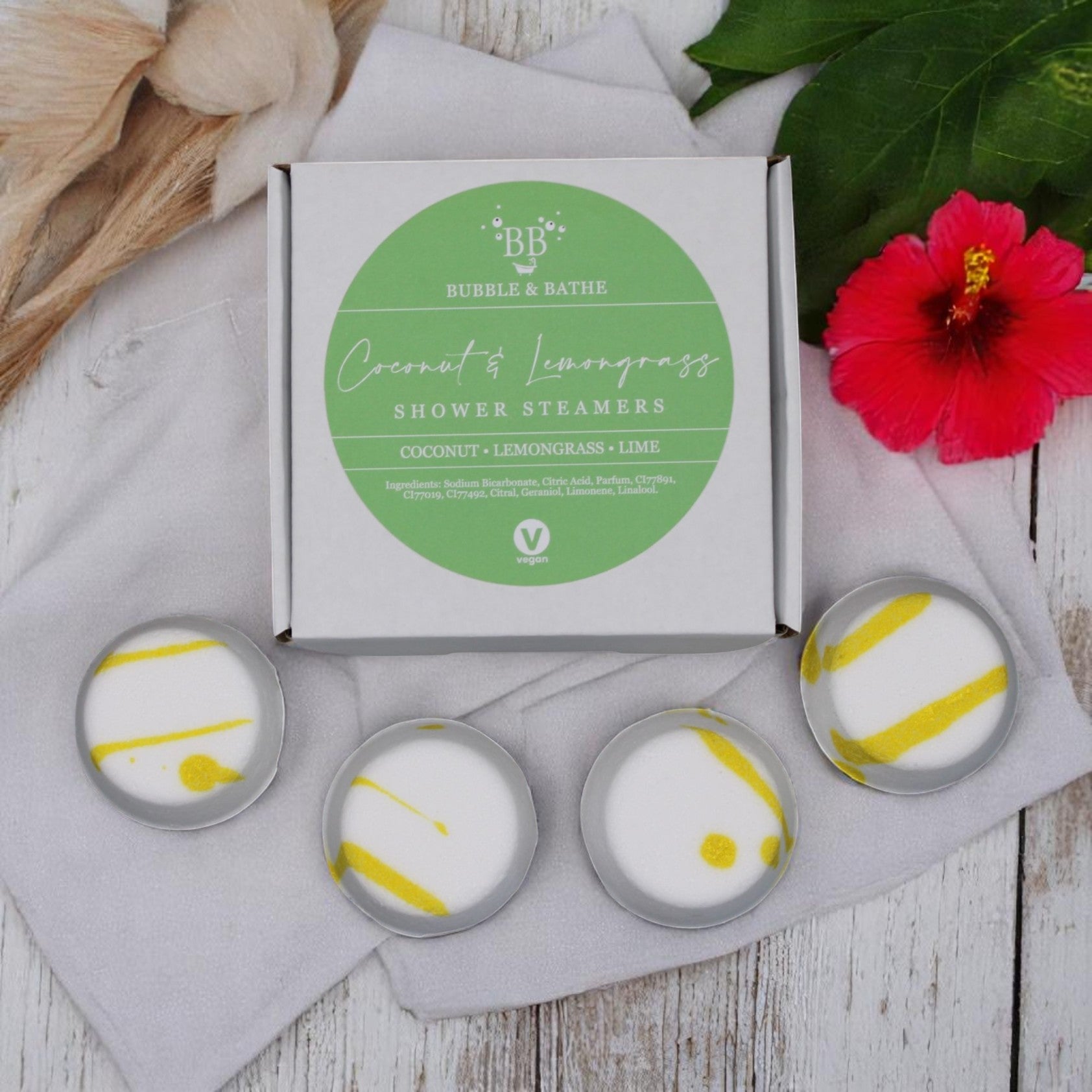 Coconut & Lemongrass - Shower Steamers
