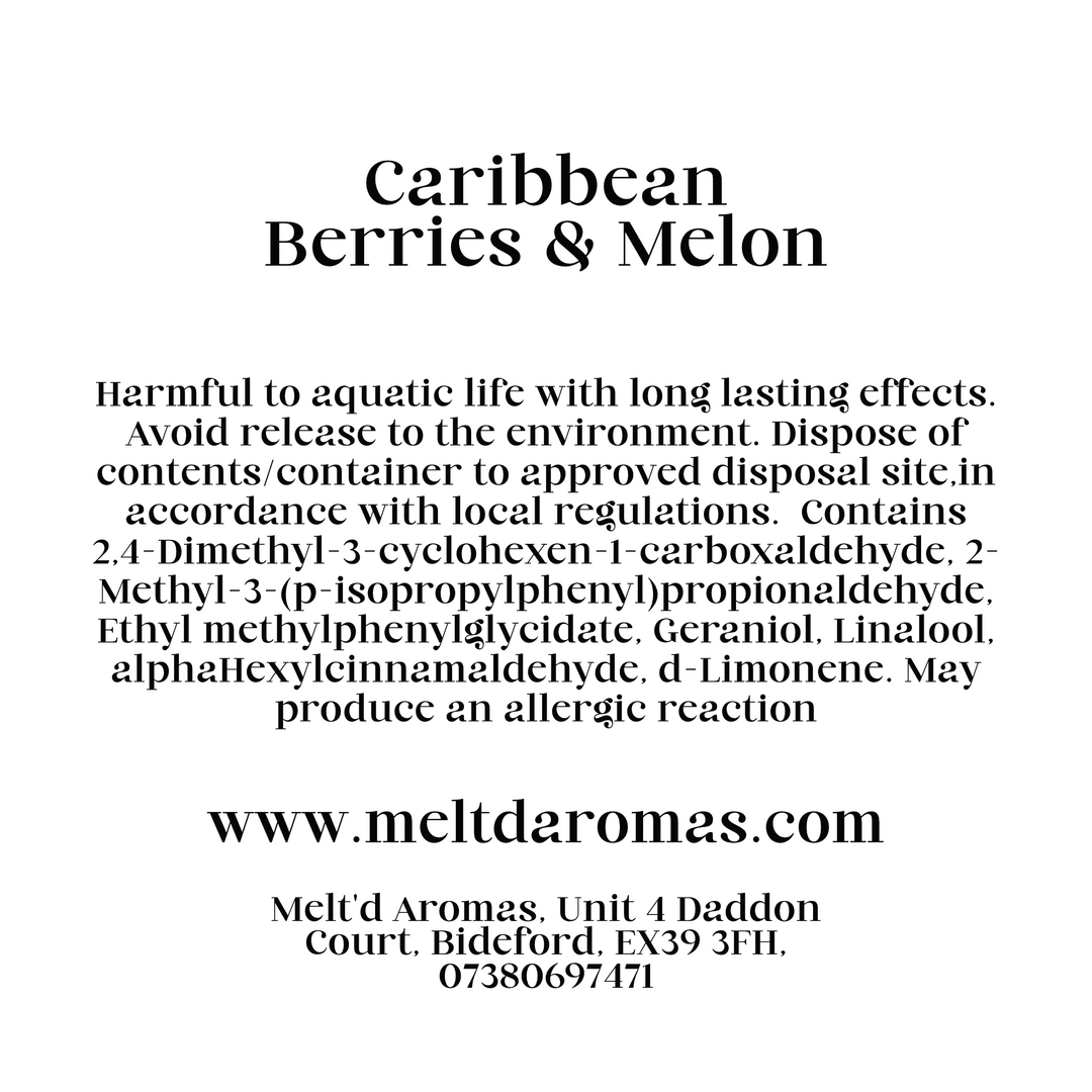 Caribbean Berries & Melon - Wax Melt
