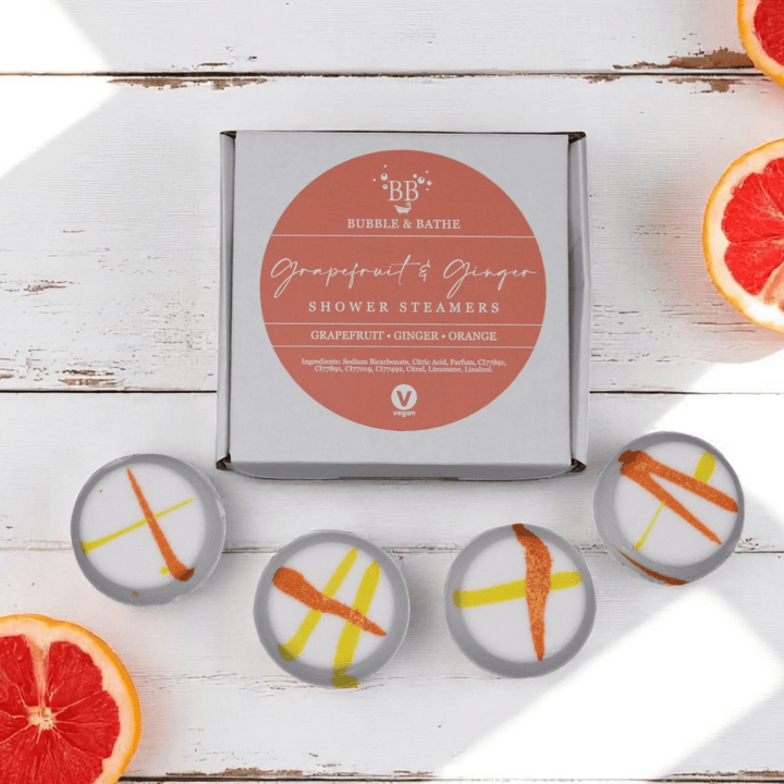 Grapefruit & Ginger - Shower Steamers - Bubble & Bathe