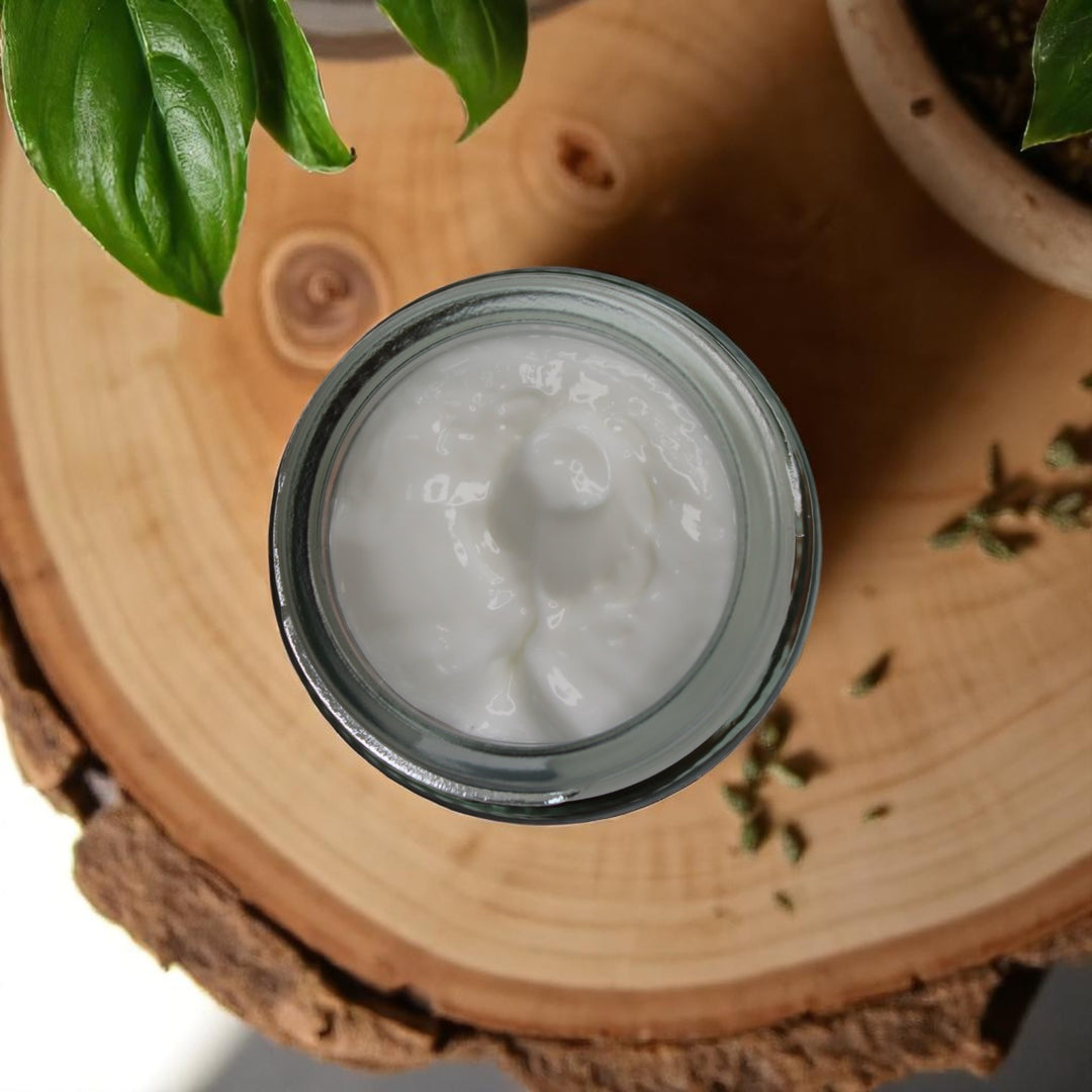Citrus & Oak hand cream by Bubble & Bathe, handmade in North Devon, 30g vegan hand cream with citrus, oakmoss, and bergamot scent in glass jar