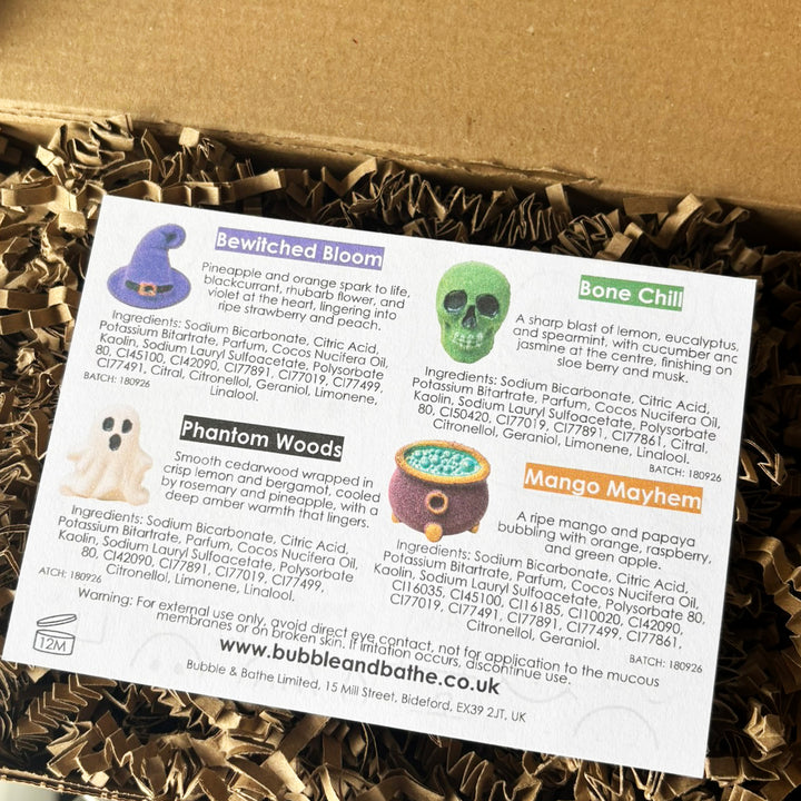 Halloween Bath Bomb Box