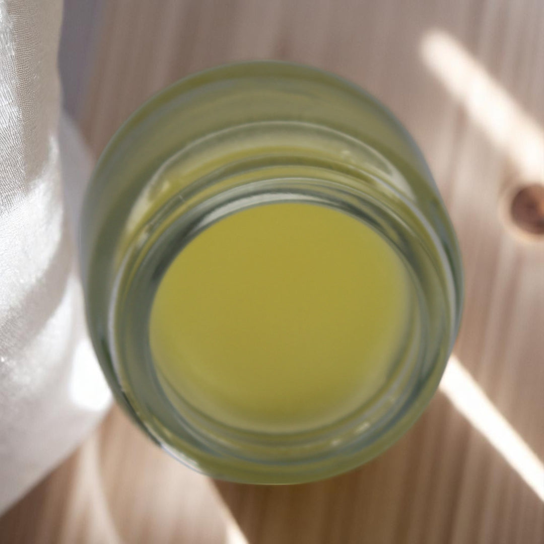 15ml lip balm by Bubble & Bathe, handmade in North Devon, super moisturizing with jojoba oil, coconut oil, cocoa butter, shea butter, vitamin E, and beeswax