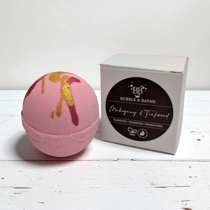 Mahogany & Teakwood - Jumbo Bath Bomb