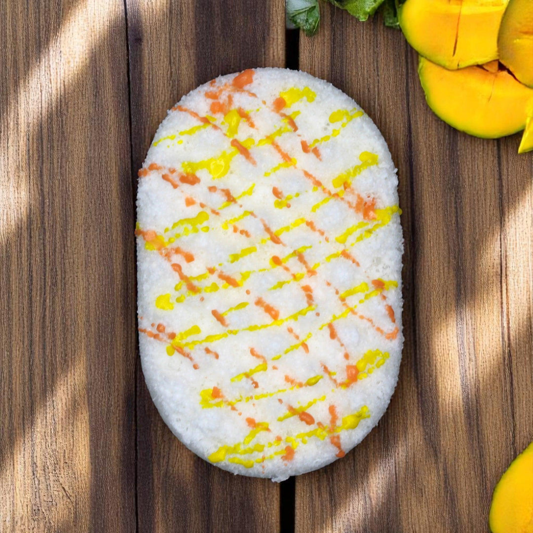 Mango & Papaya - Soap Sponge - Bubble & Bathe