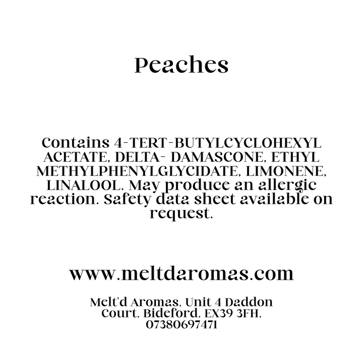 Peaches - Wax Melt