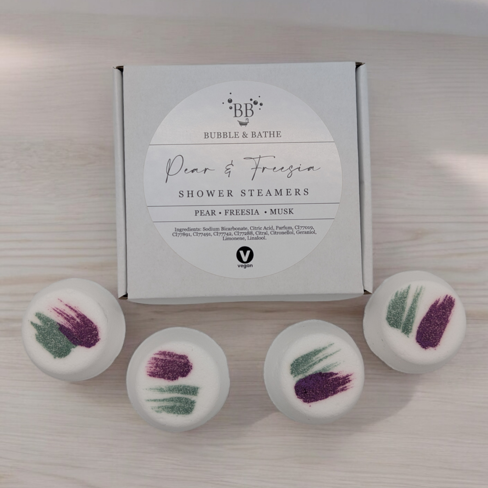 Pear & Freesia - Shower Steamers