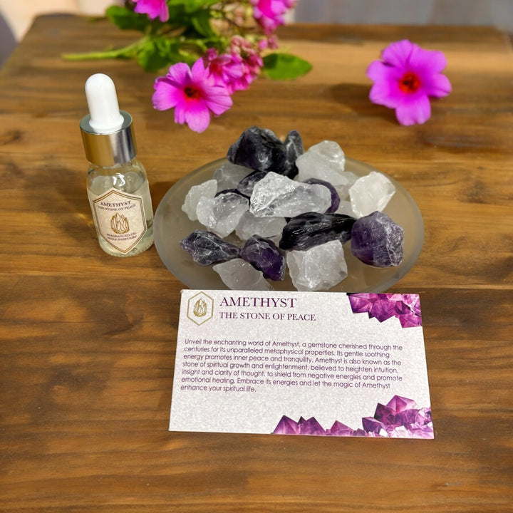 Amethyst Crystal - Oil Diffuser