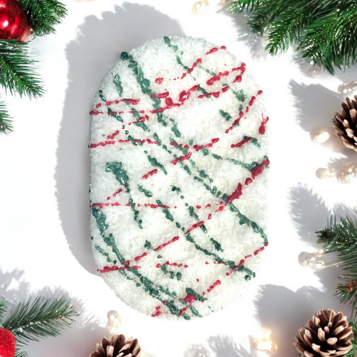 Candy Cane - Soap Sponge