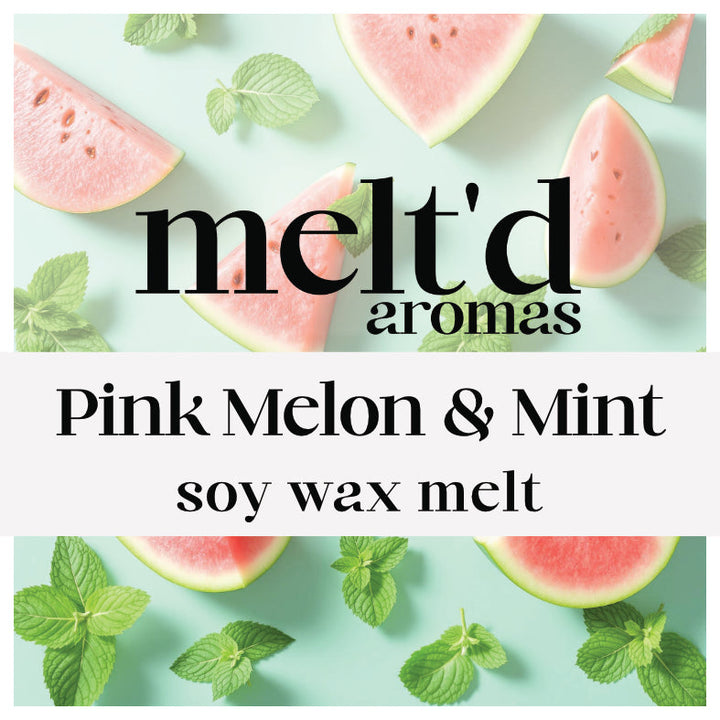Pink Melon & Mint - Wax Melt