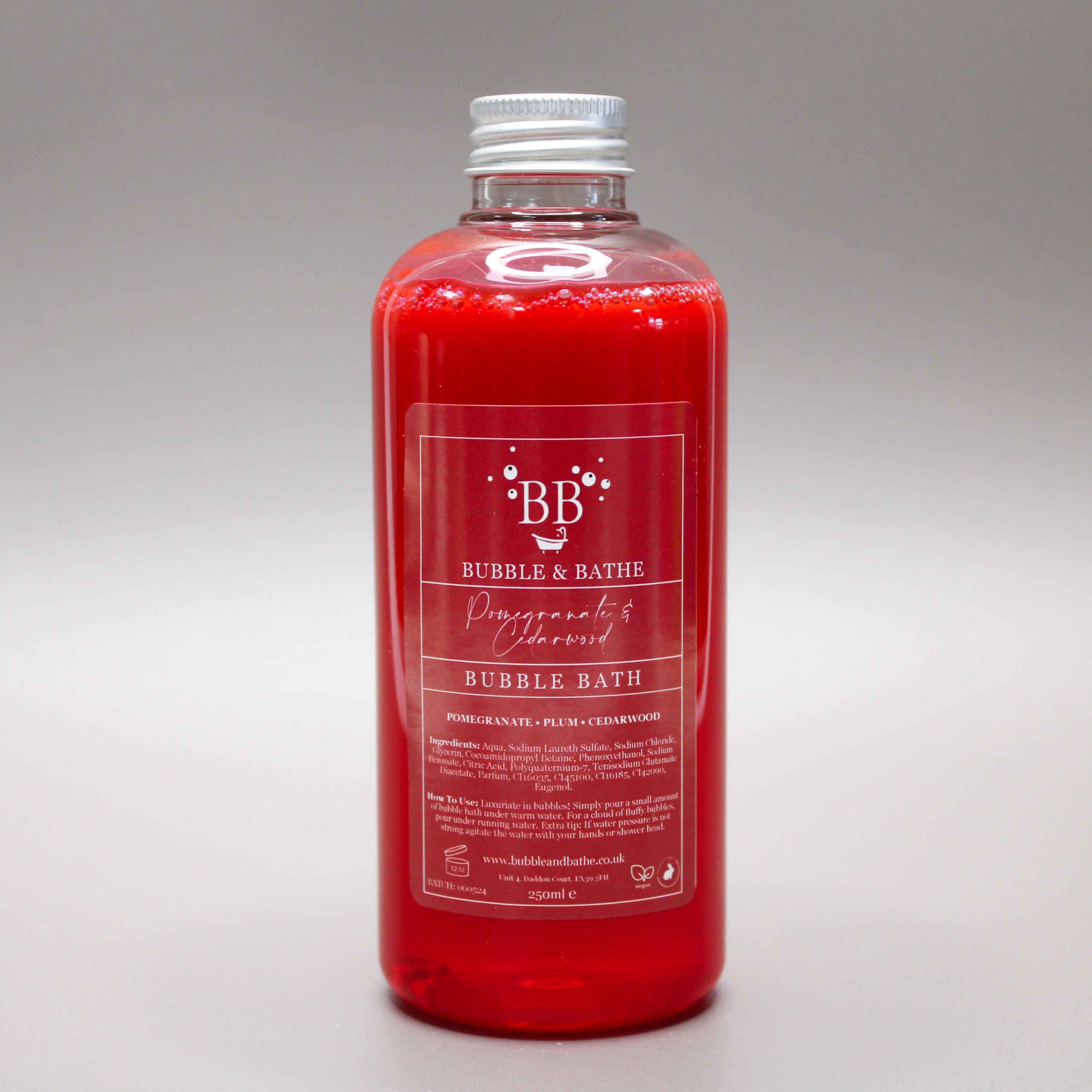 Pomegranate & Cedarwood - Bubble Bath