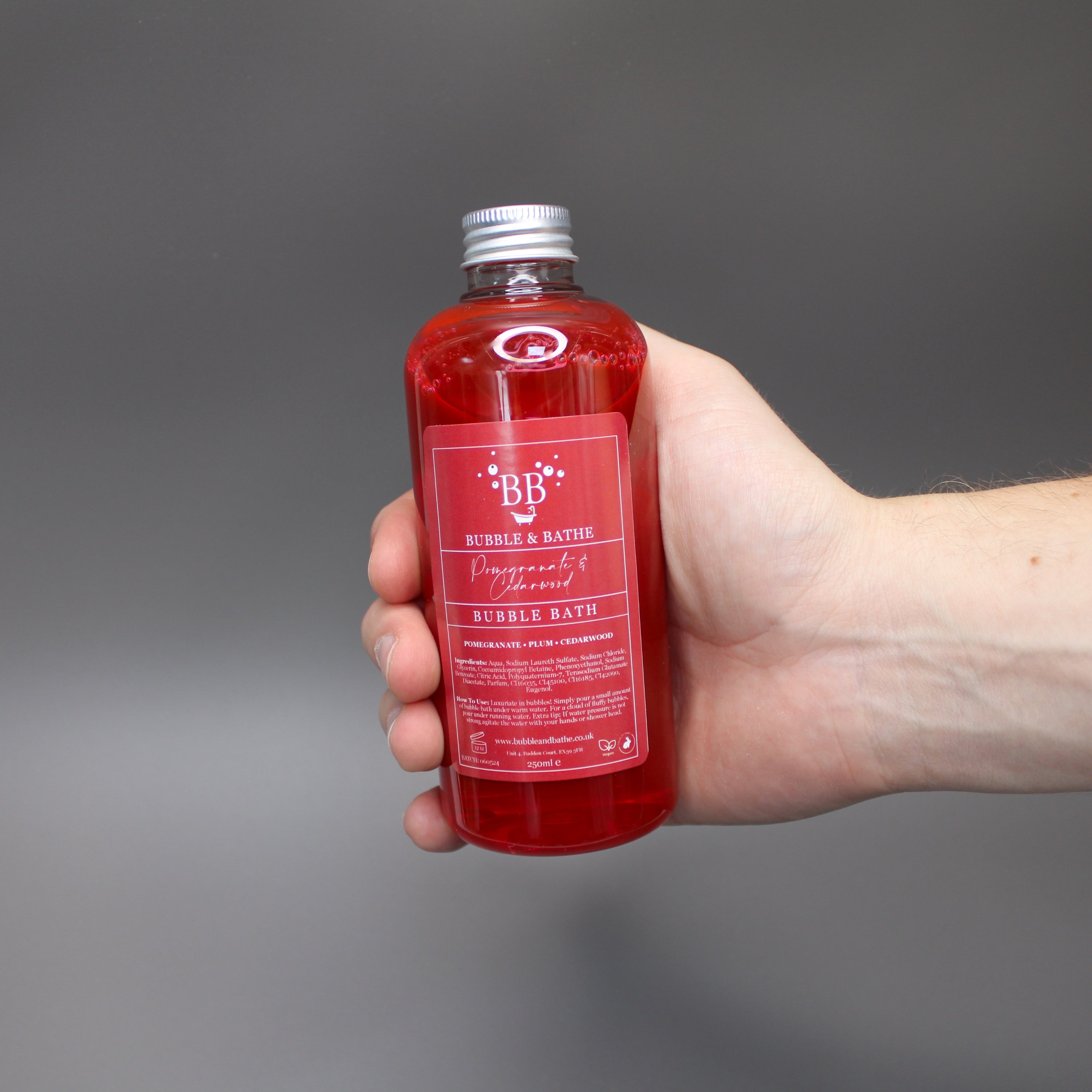 Pomegranate & Cedarwood - Bubble Bath