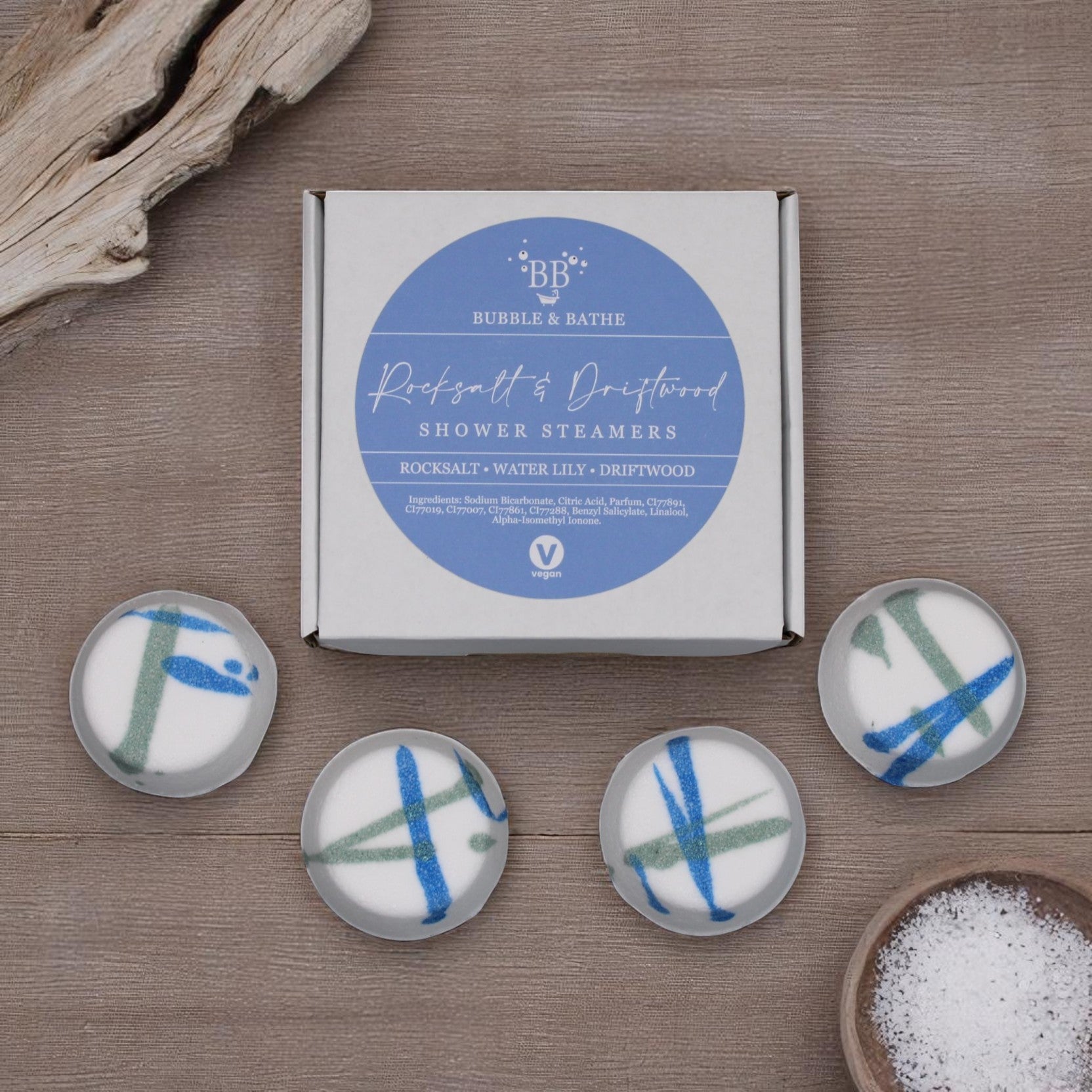 Rocksalt & Driftwood - Shower Steamers