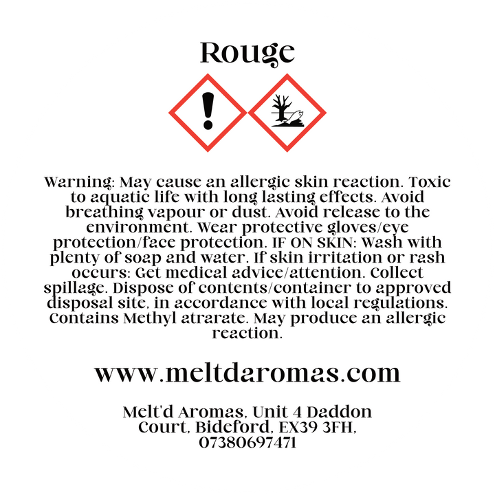 Rouge - Wax Melt