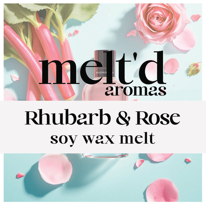 Rhubarb & Rose - Wax Melt