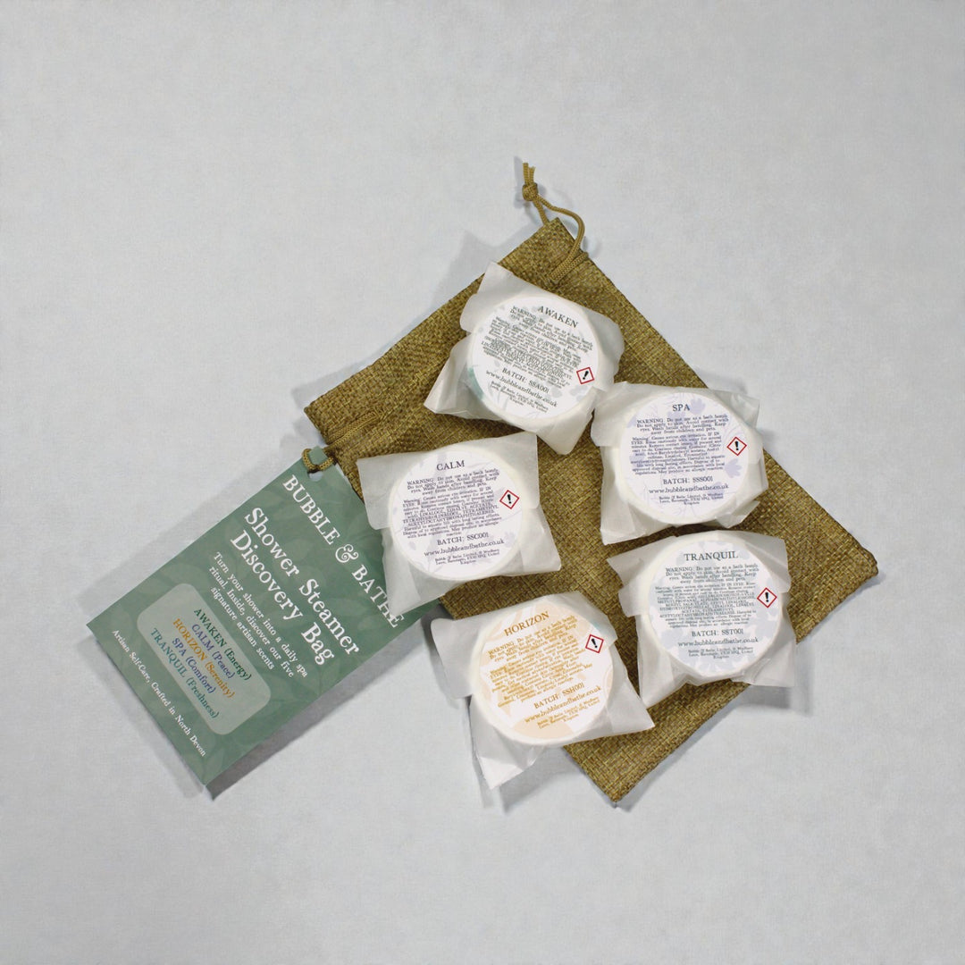 Shower Steamer Discovery Bag