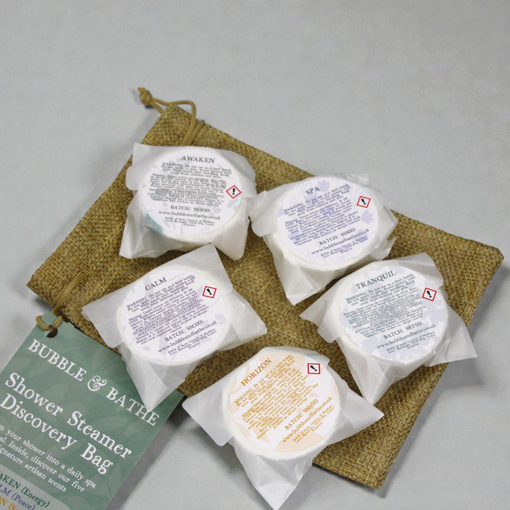 Shower Steamer Discovery Bag