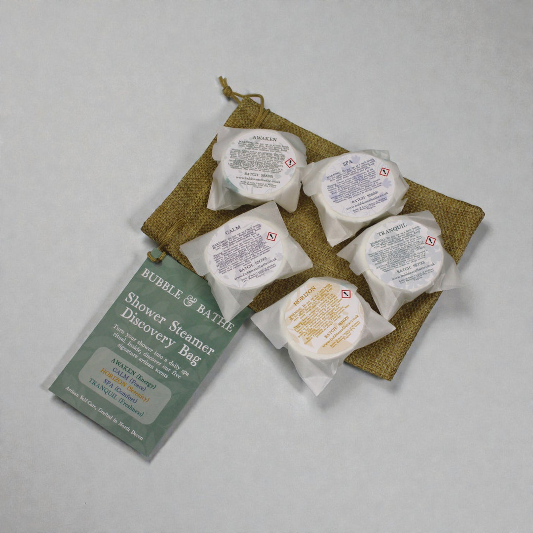 Shower Steamer Discovery Bag