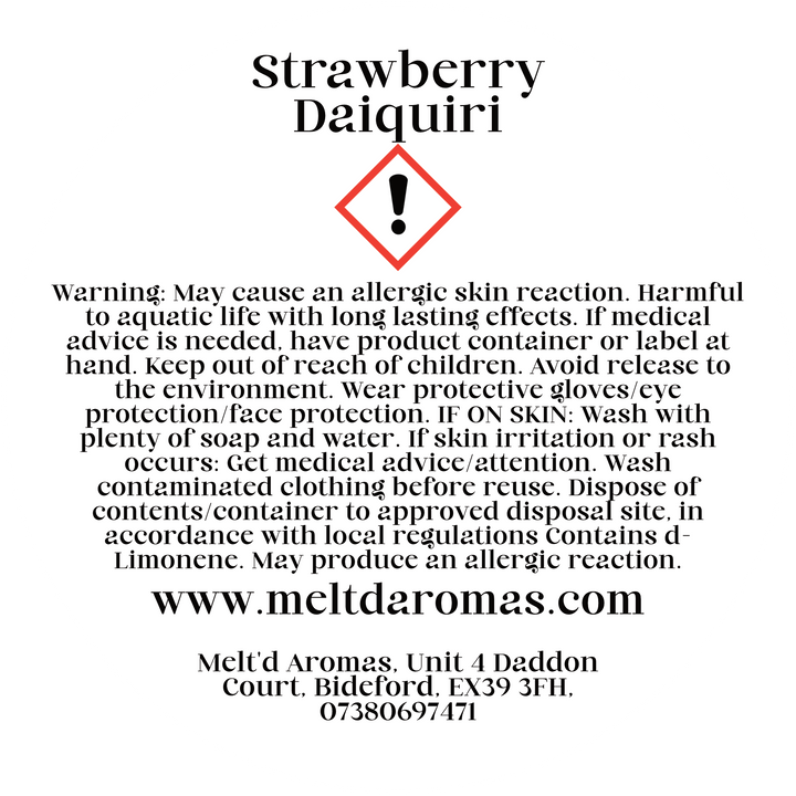 Strawberry Daiquiri - Wax Melt