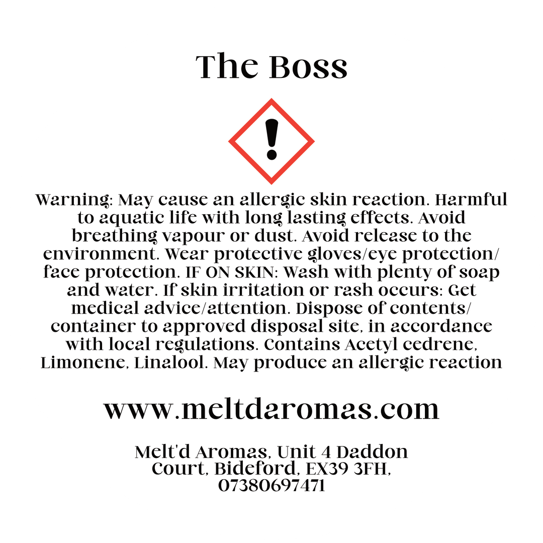 The Boss - Wax Melt