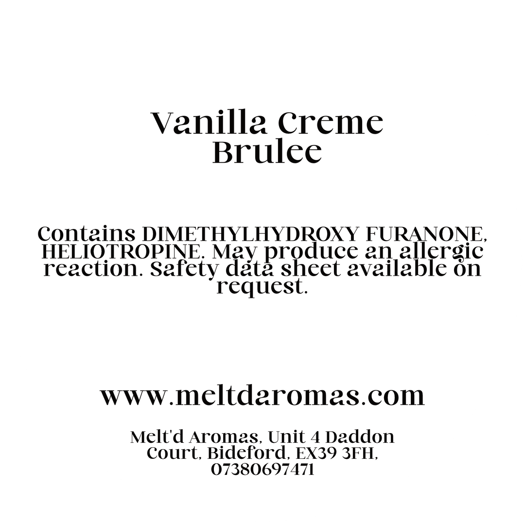 Vanilla Crème Brulée - Wax Melt