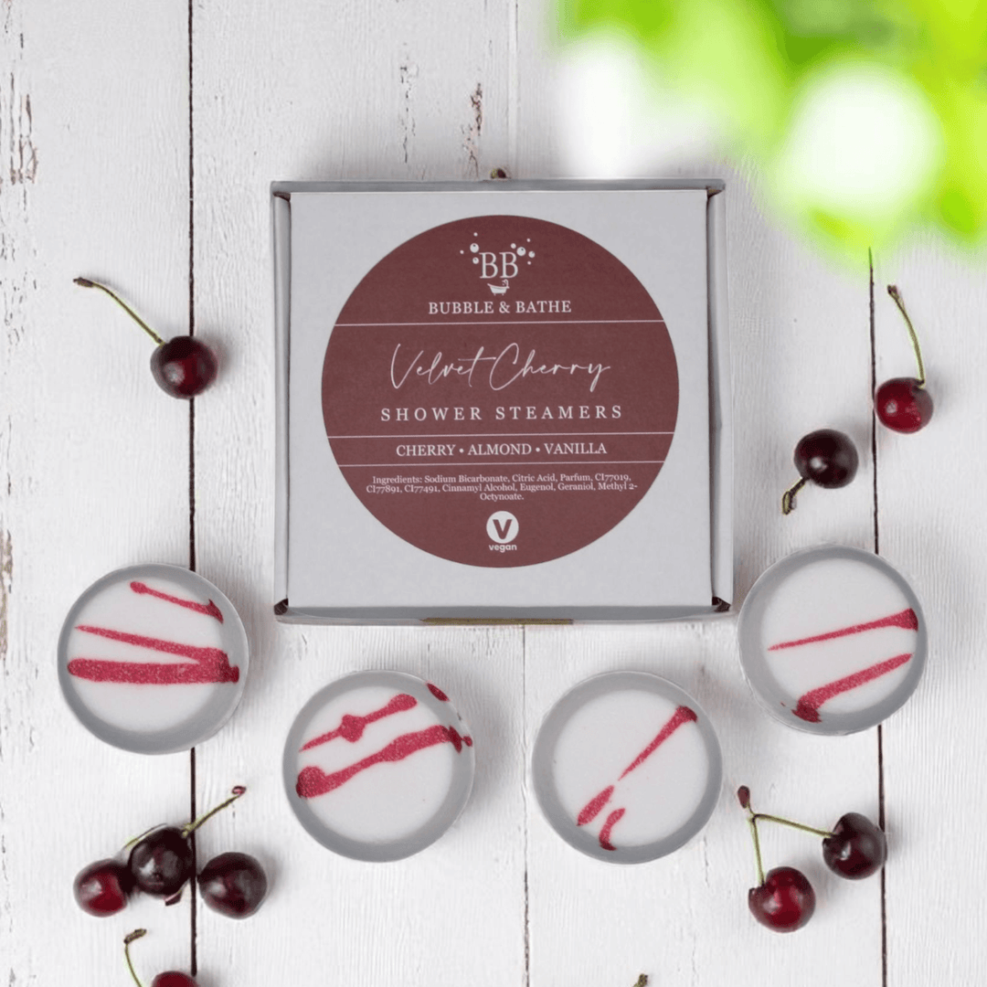 Velvet Cherry - Shower Steamers - Bubble & Bathe