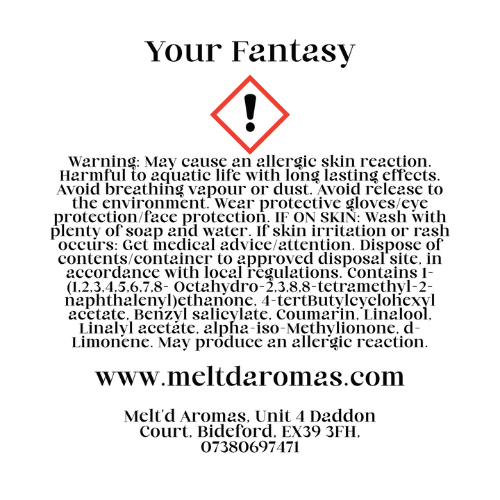 Your Fantasy - Wax Melt