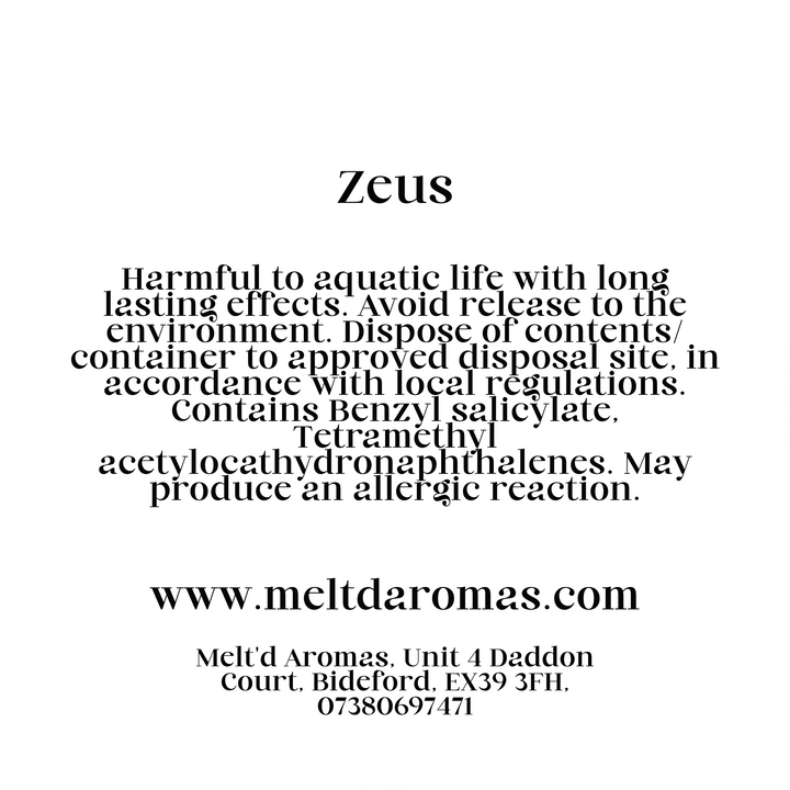 Zeus - Wax Melt