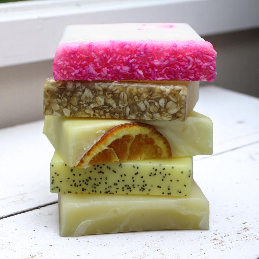 full bubble & bathe soap bar range